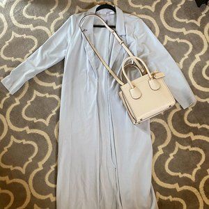 Kensie Light Sky Blue Spring Coat